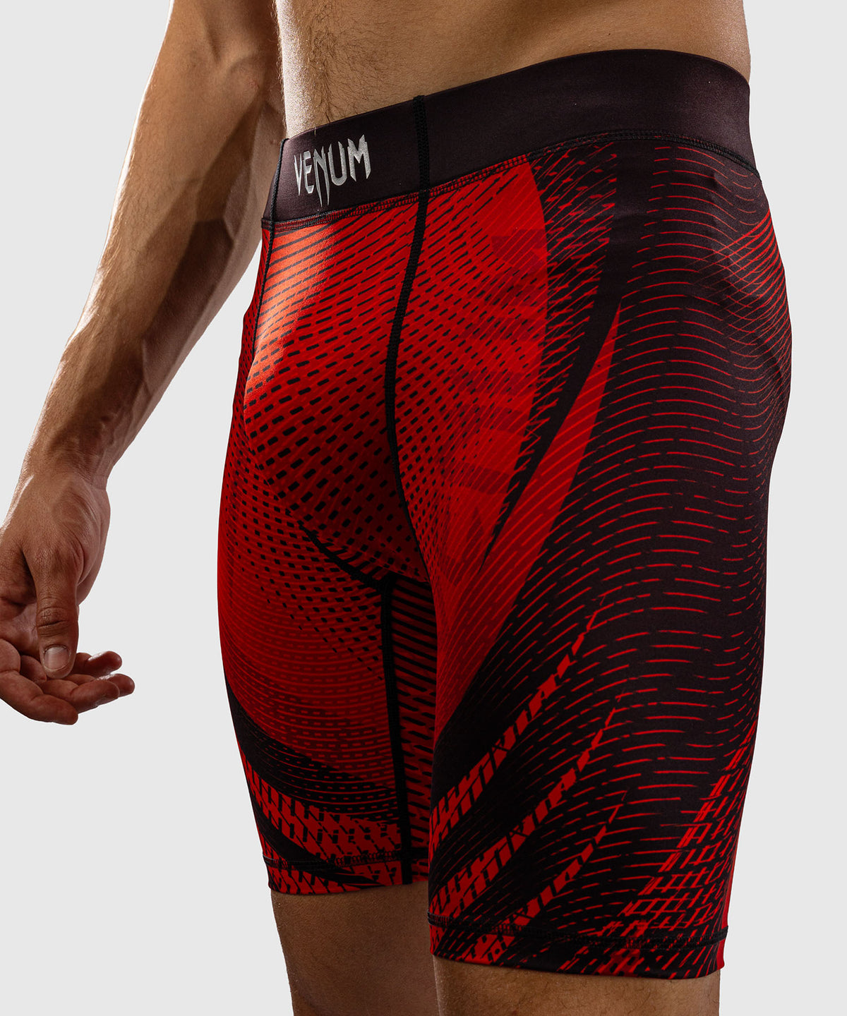 Short de Compression Venum Galactic 3.0 - Rouge/Argent