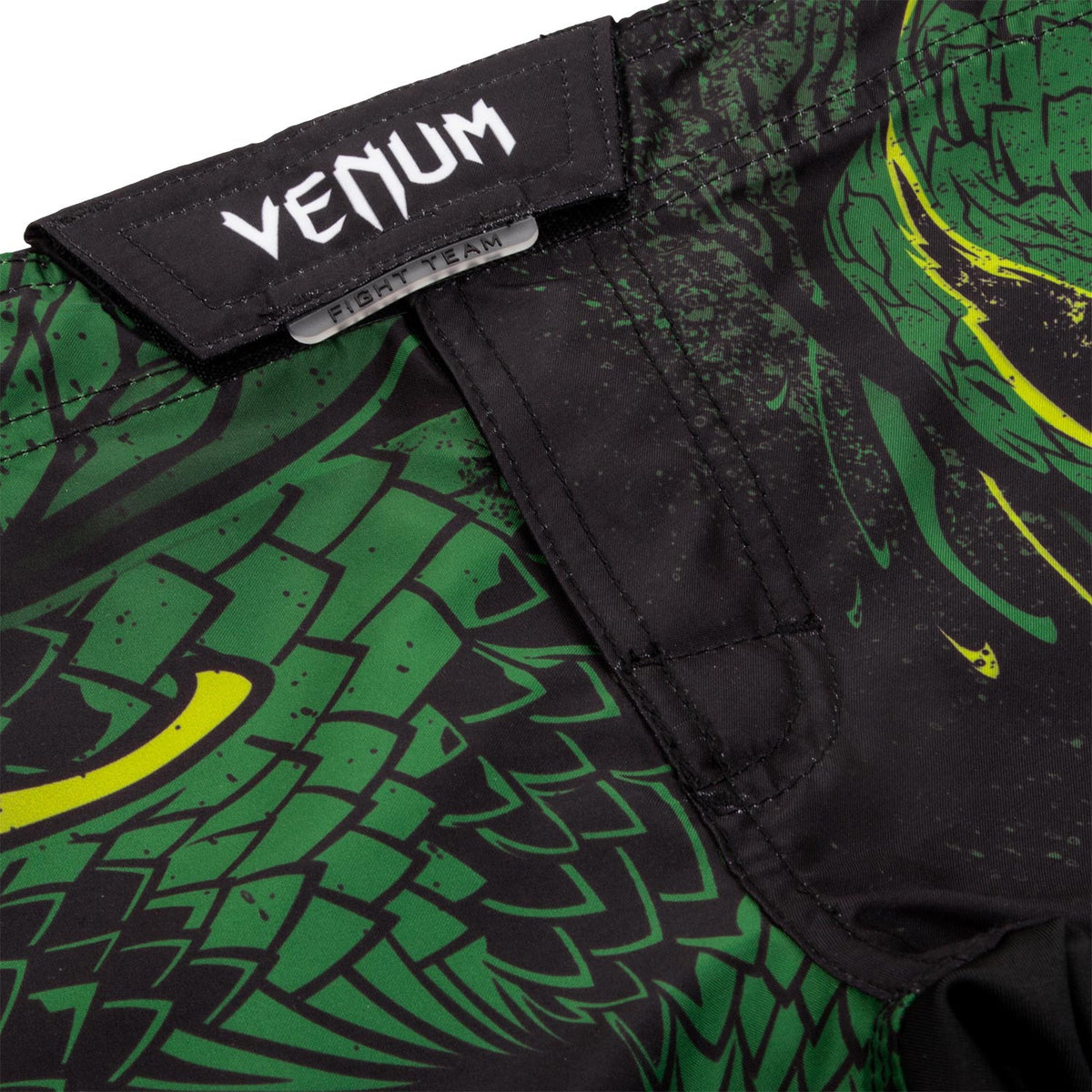 Fightshort enfant Venum Green Viper Kids - Noir/Vert