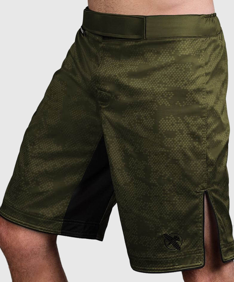 Hayabusa Hexagon Fightshorts - Verde