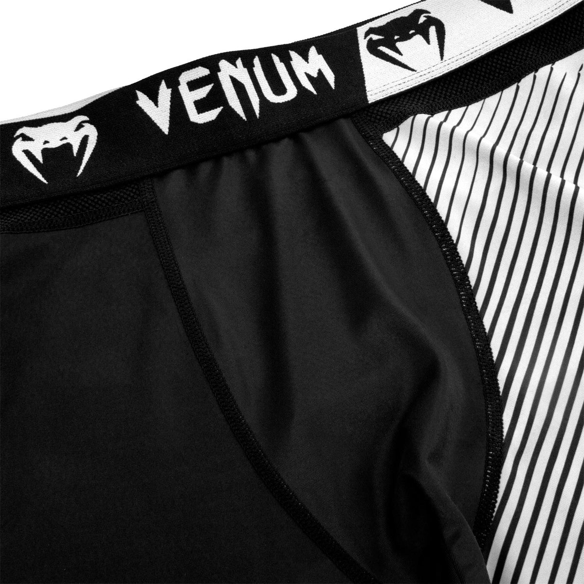 Venum NoGi 2.0 IBJJF Approved Compression Pants - Black/White