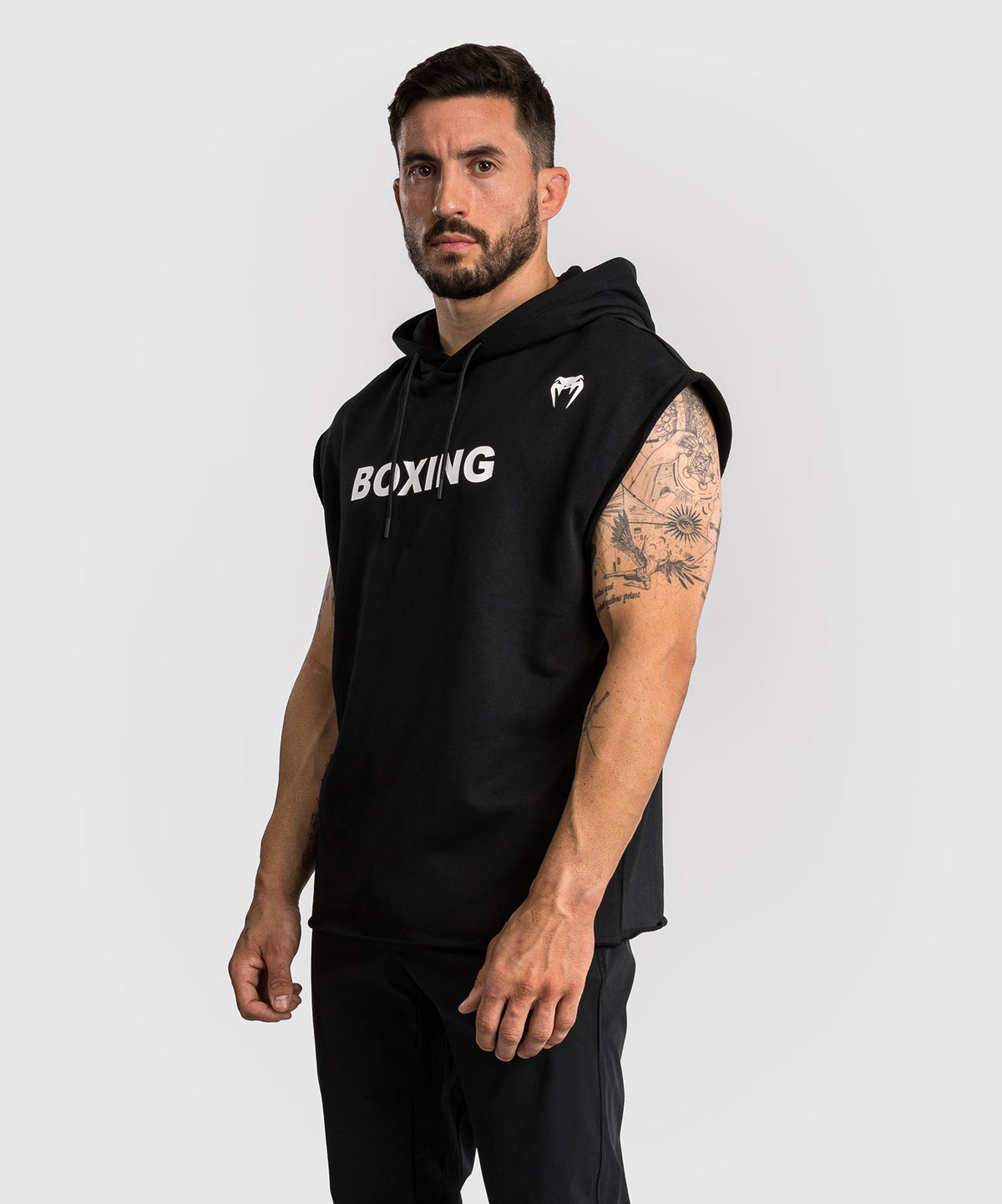 Venum Boxing VT Sudadera Sin Mangas - Negro/Blanco