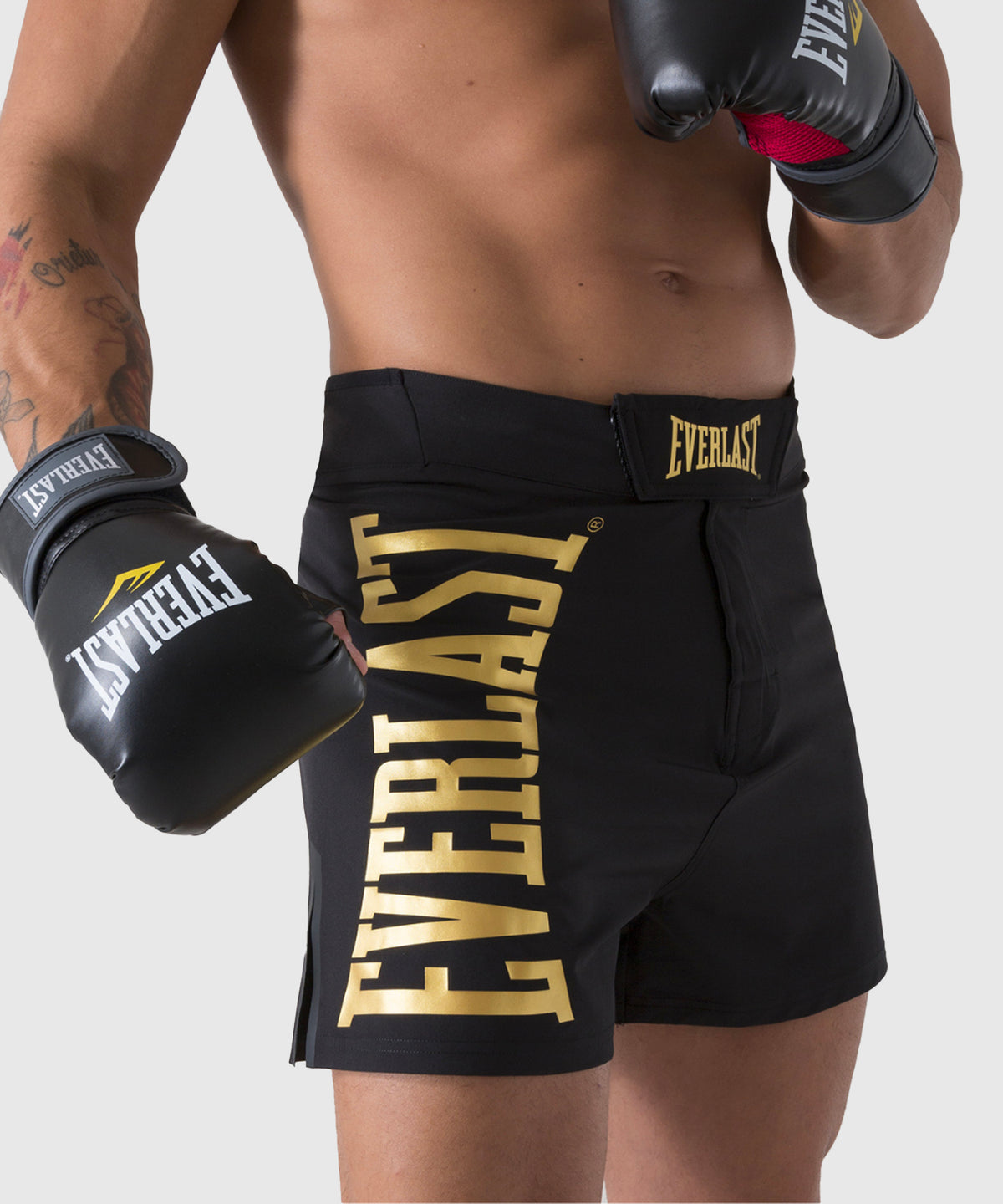 Everlast Fightshorts - Oro/Nero