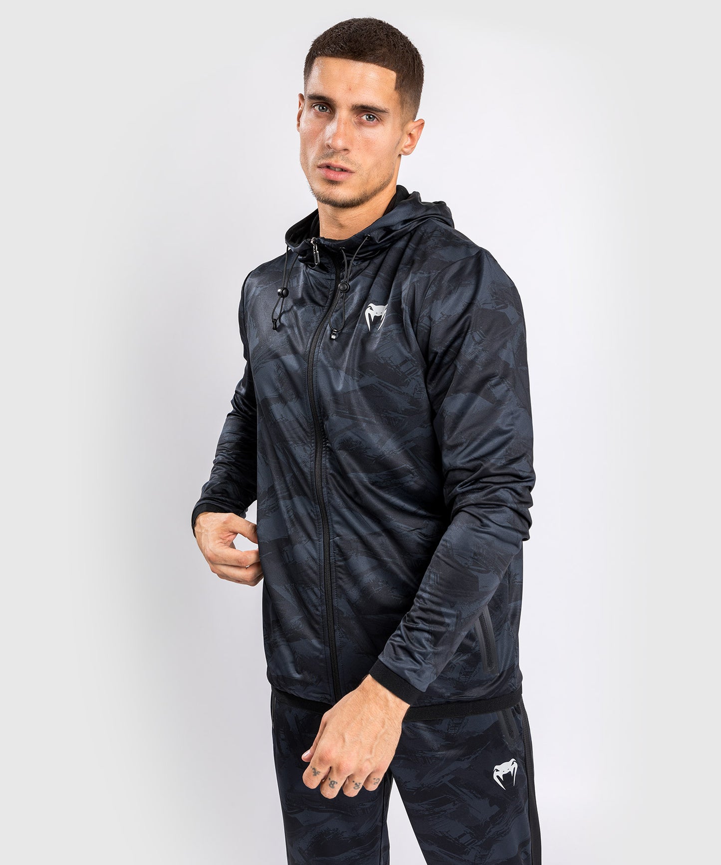 Sudadera Con Capucha Venum Electron 3.0 Dry Tech - Negro