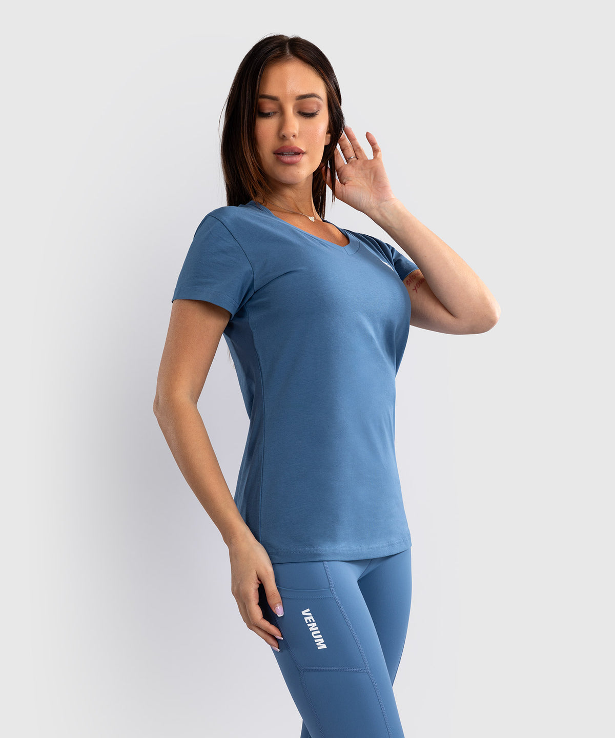 Venum Essential Damen T-Shirt - Stormblau