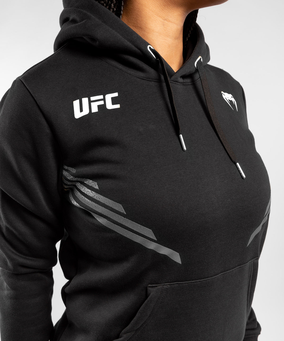 UFC Venum Replica Damen Hoodie - Schwarz