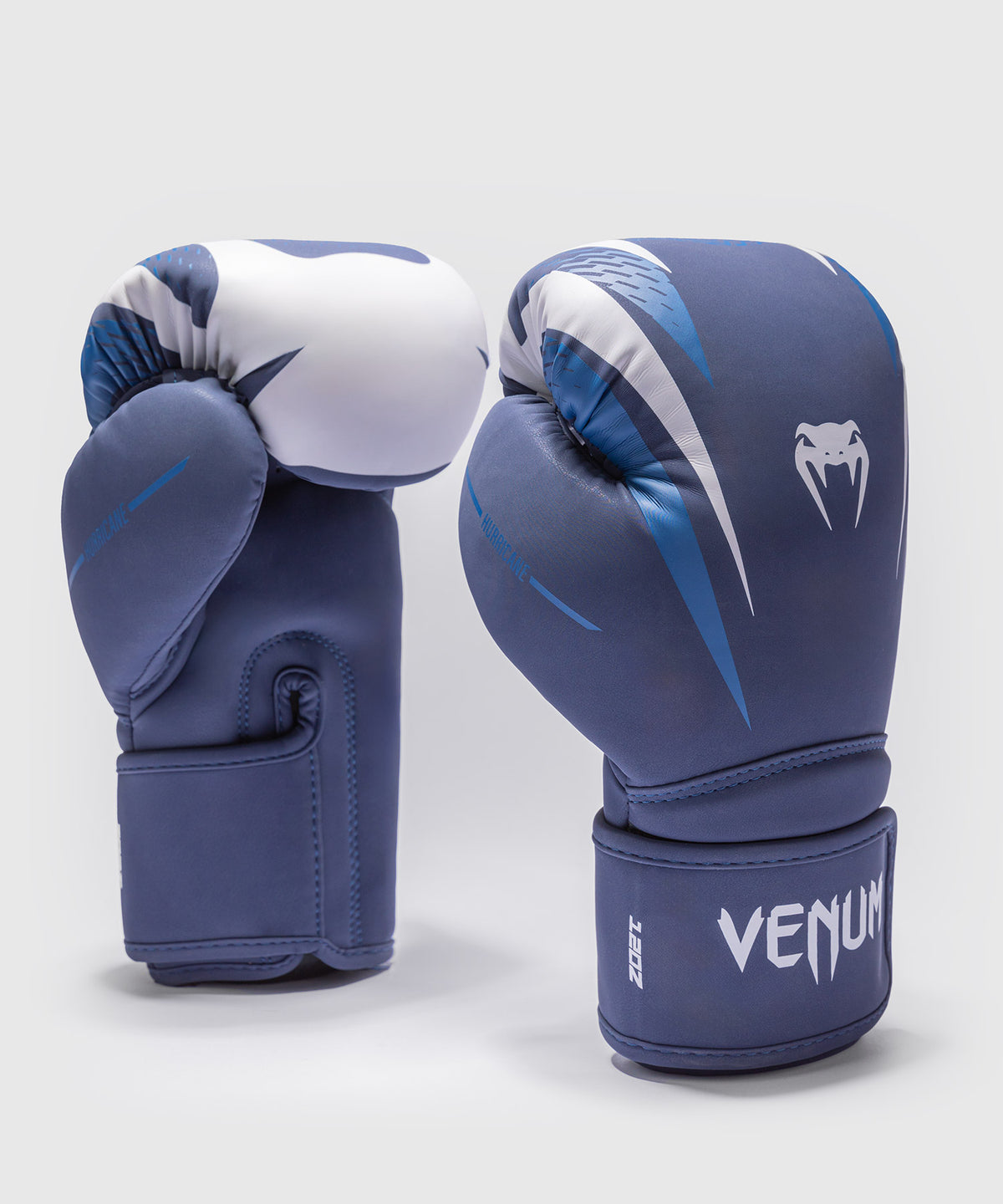 Venum Hurricane Boxhandschuhe – Mitternachtsblau/Weiß