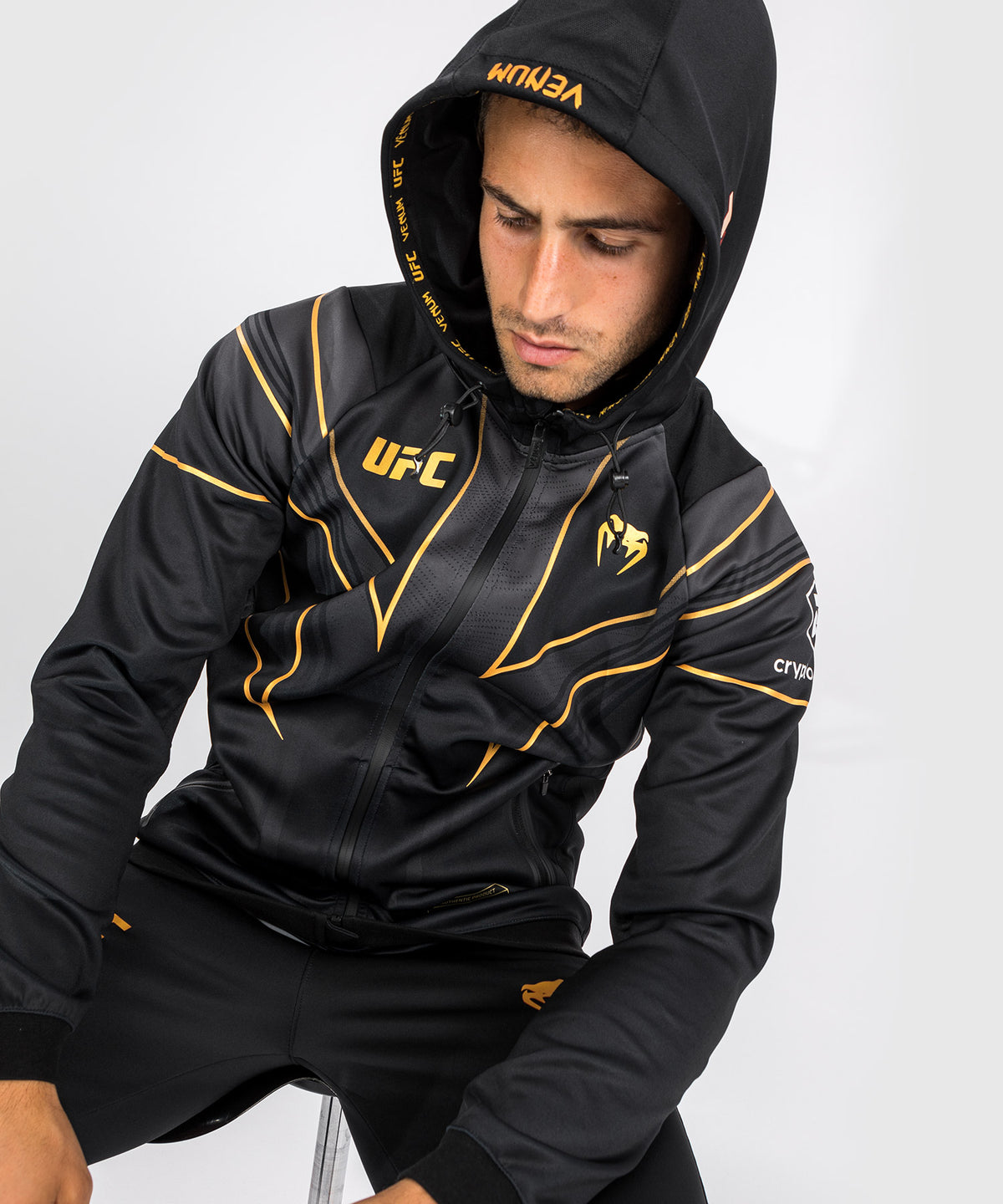 Sweatshirt à capuche pour Hommes UFC Venum Authentic Fight Night 2.0 Kit by Venum - Champion