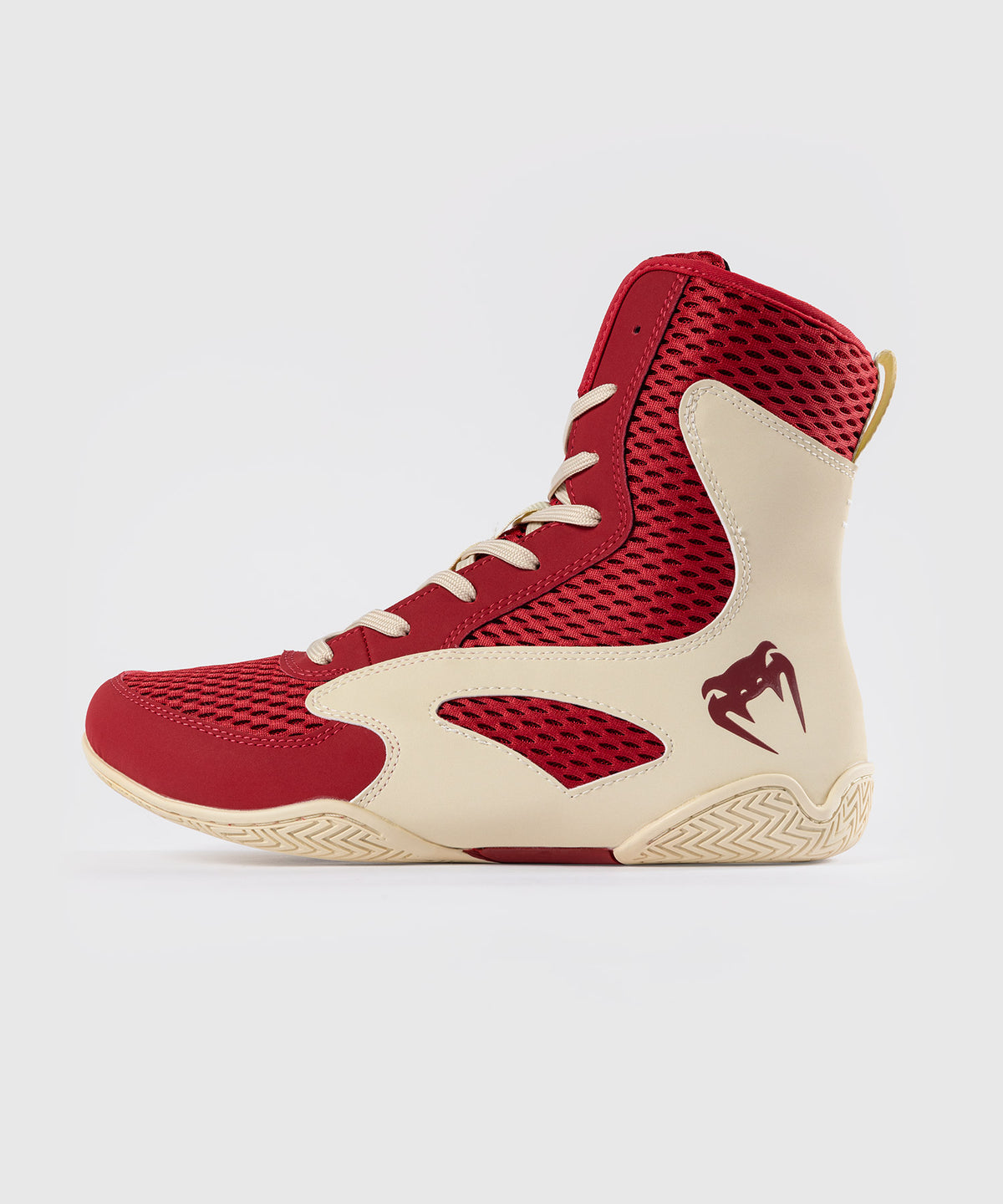 Venum Contender Boxschuhe - Rubinrot/Elfenbein
