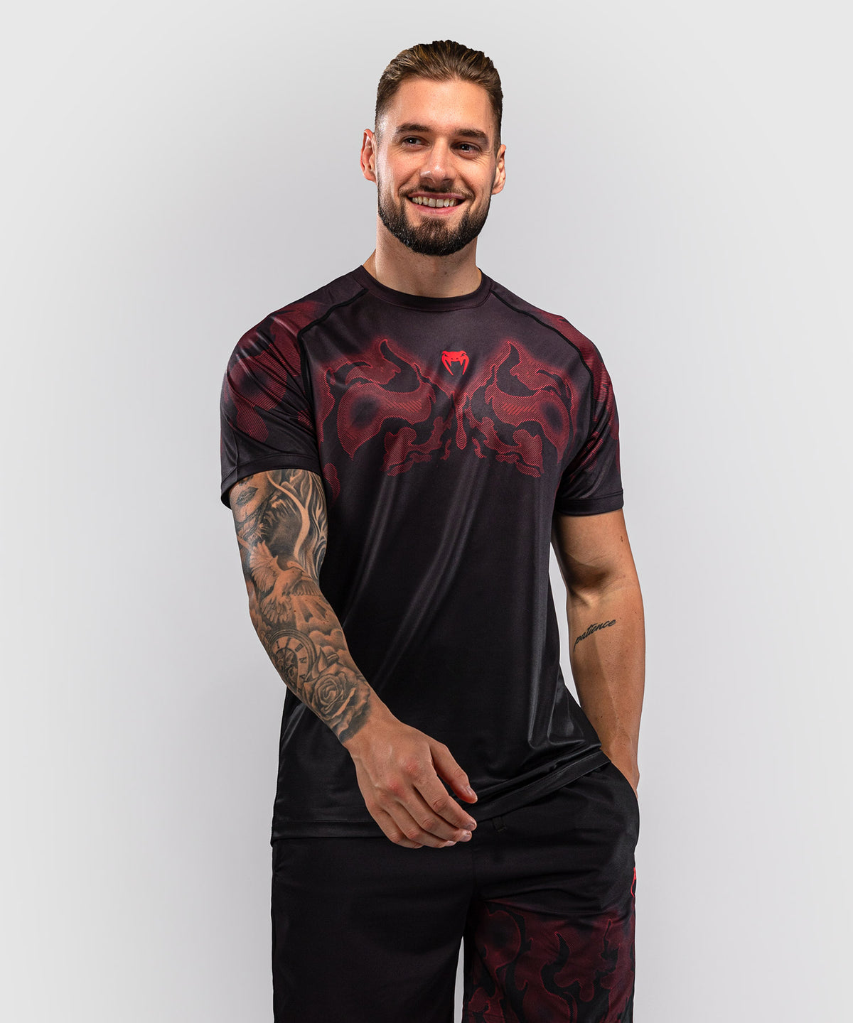 Venum Spectre Maglietta Dry Tech – Nero/Rosso