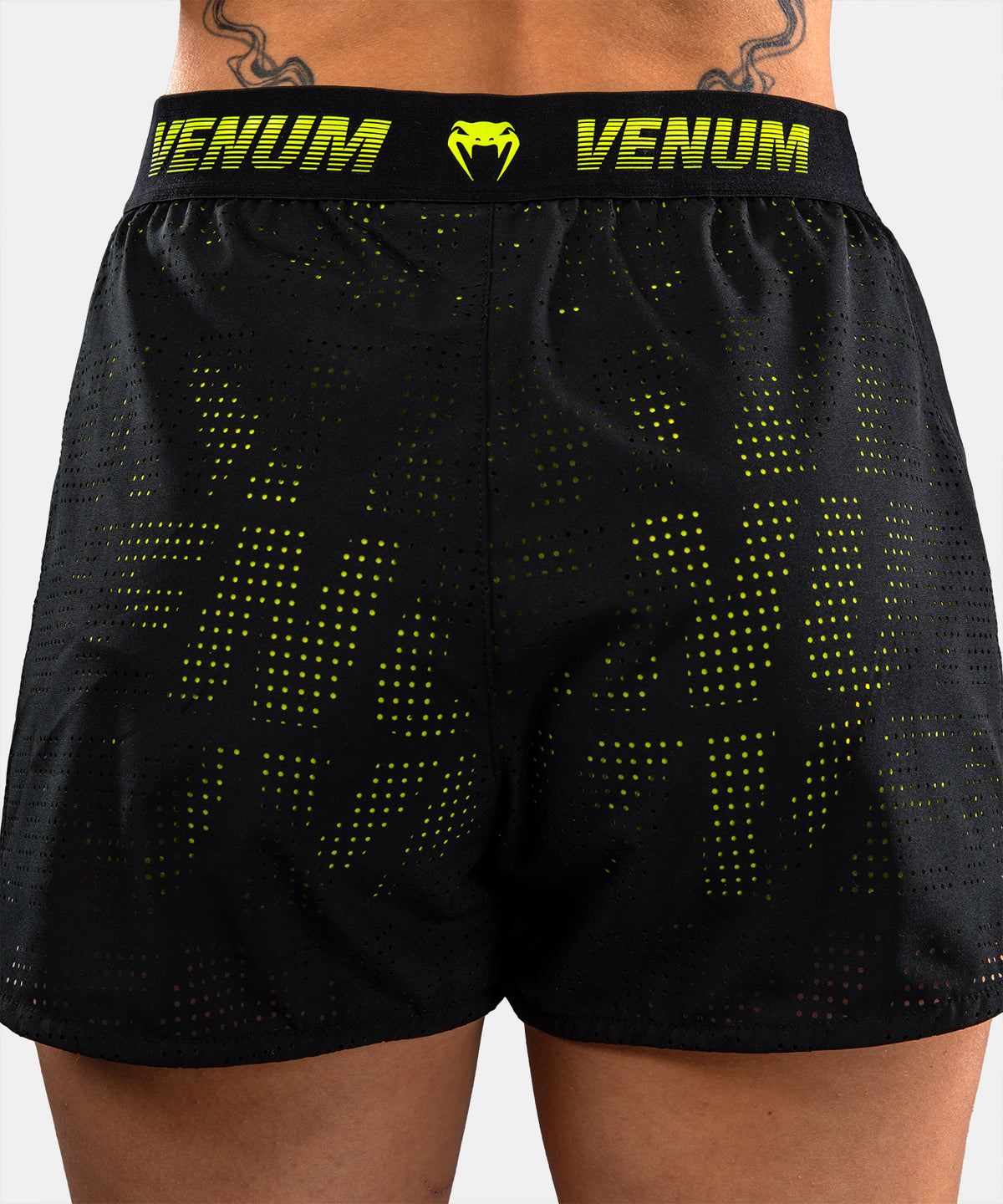 Short d’Entraînement Venum Lazer Pour Femme - Noir/Jaune