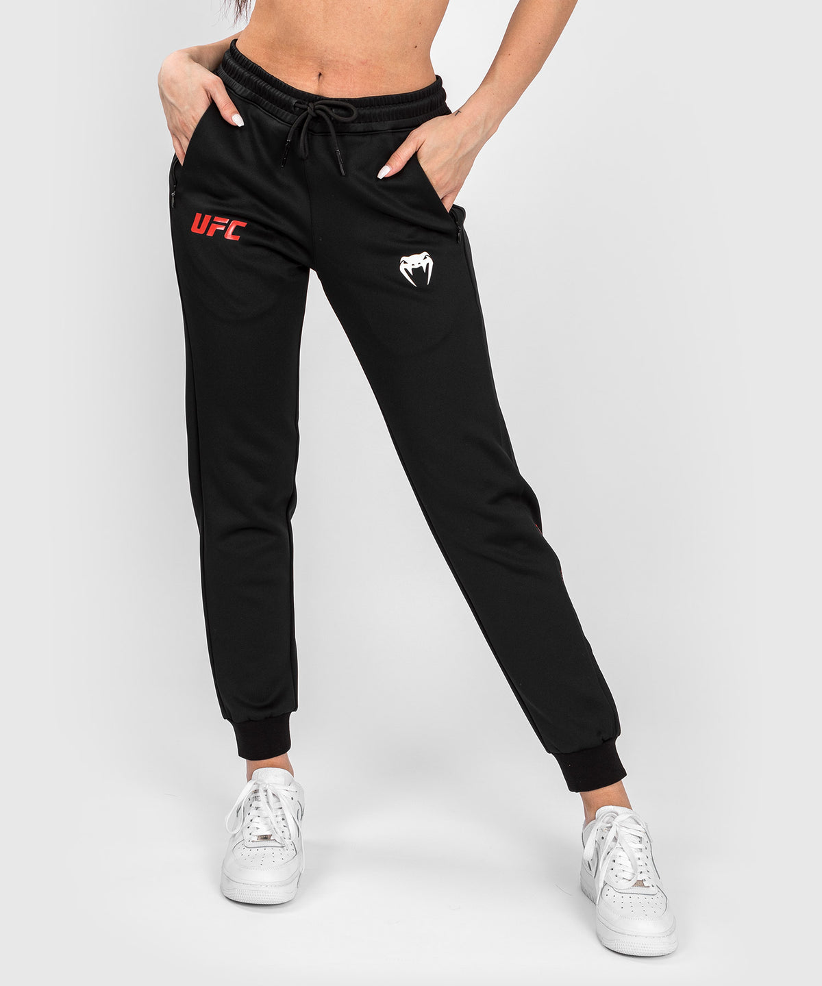 UFC Adrenaline by Venum Fight Week Performance-Jogginghose für Frauen - Schwarz