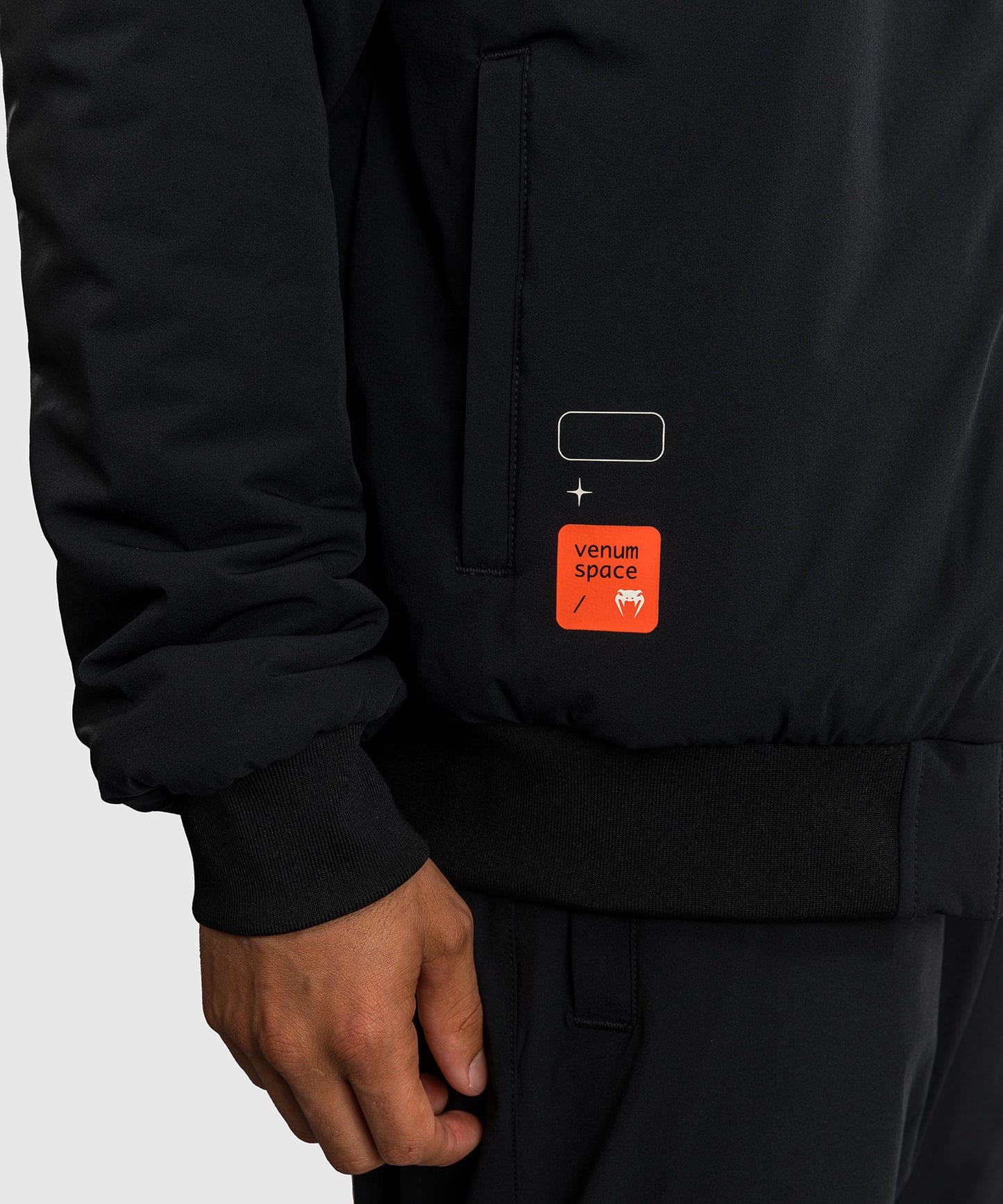 Venum Eclipse Cazadora Bomber – Negro/Hueso