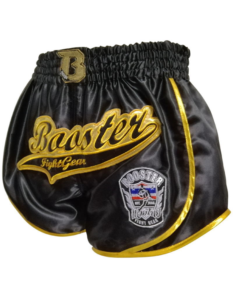 Booster Retro Slugger Guantes de Boxeo – Negro/Dorado