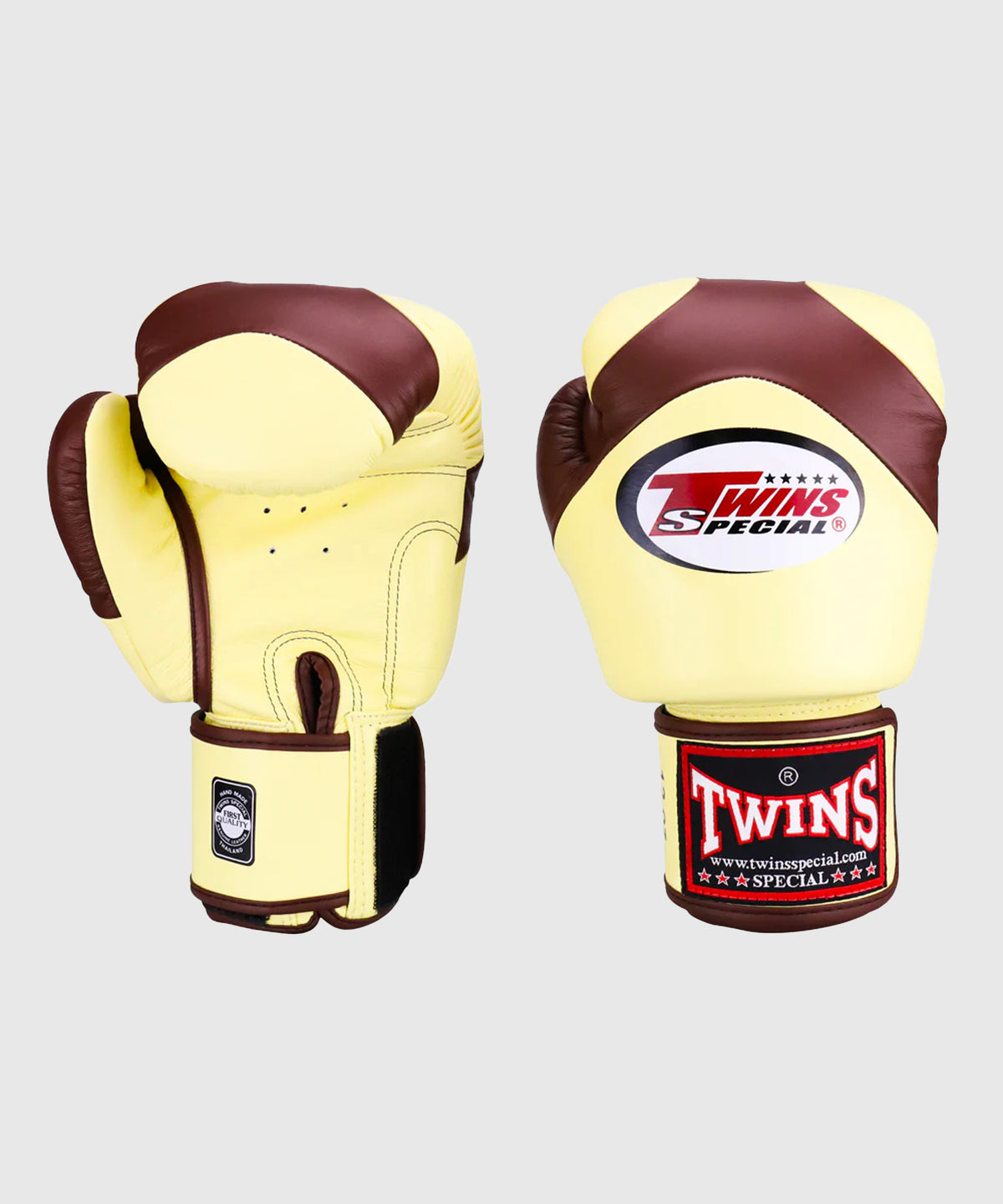 Twins BGVL13 Guantoni da Boxe - Vaniglia/Marrone