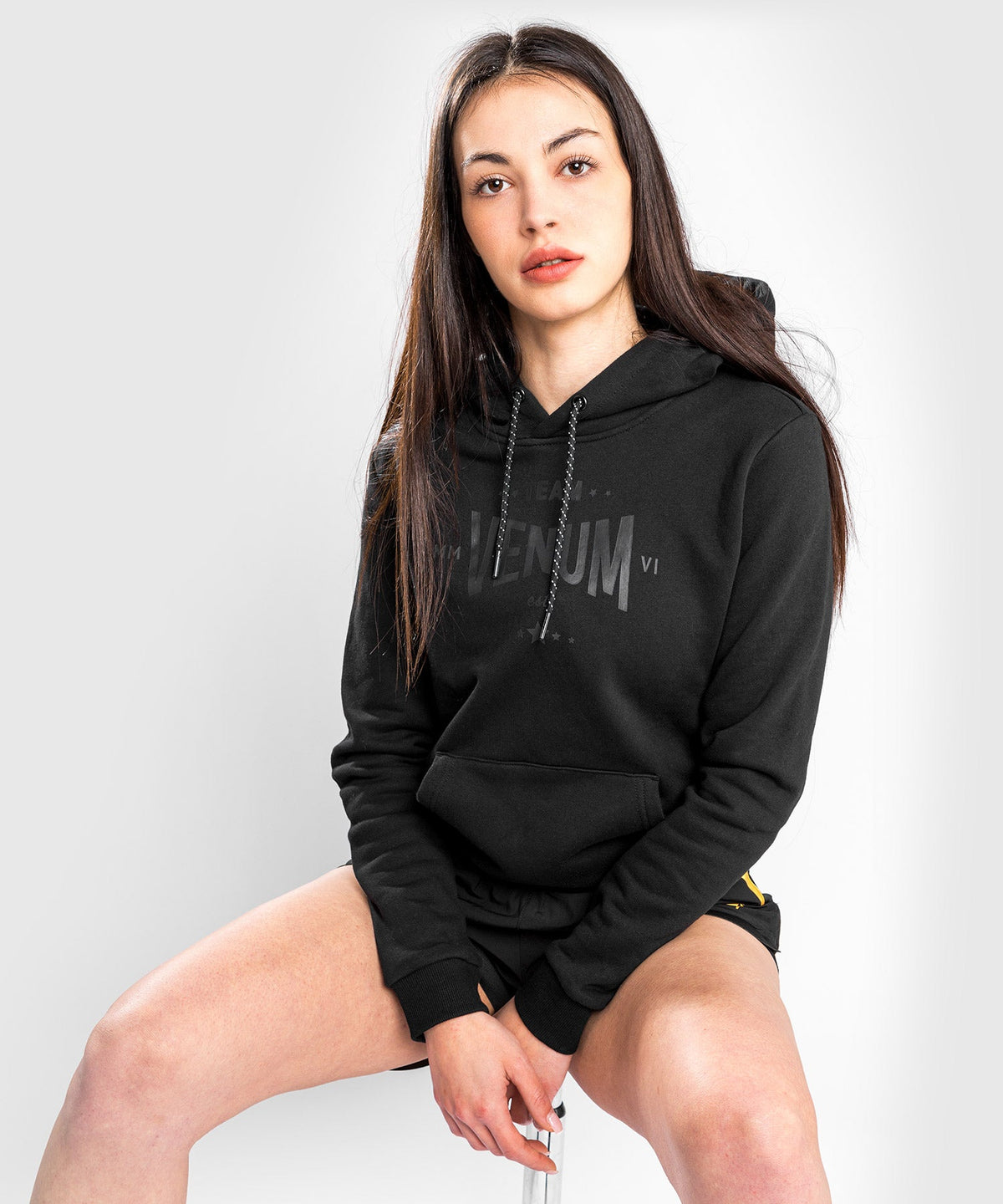 Venum Team 2.0 Sweatshirt - Für Frauen - Schwarz/Schwarz