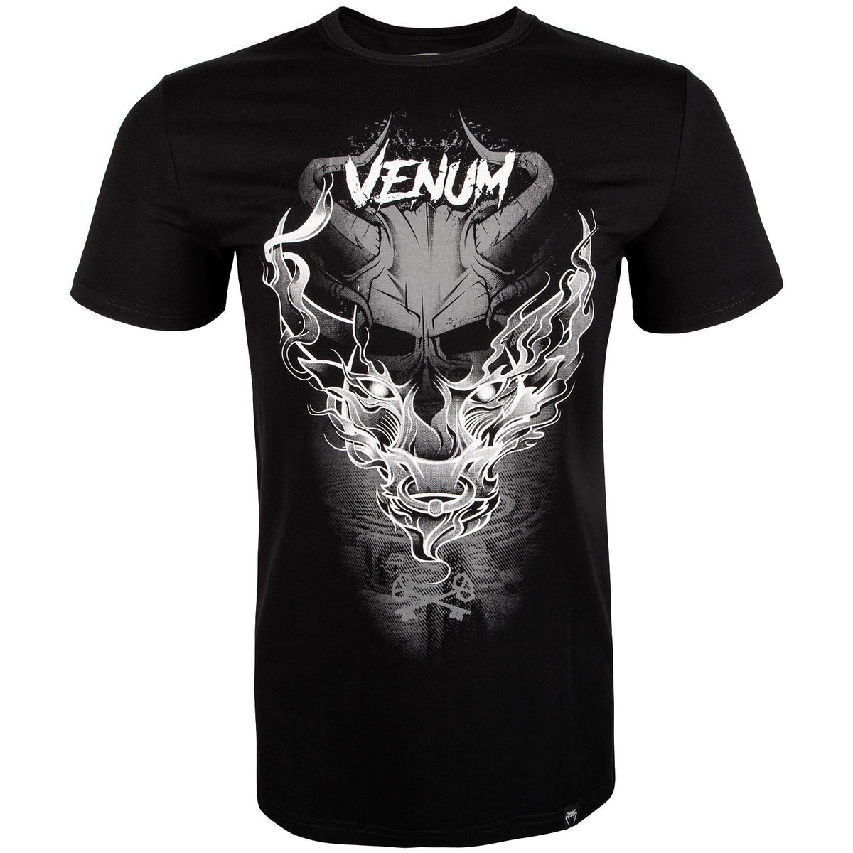 Venum Minotaurus T-Shirt - Schwarz/Weiß