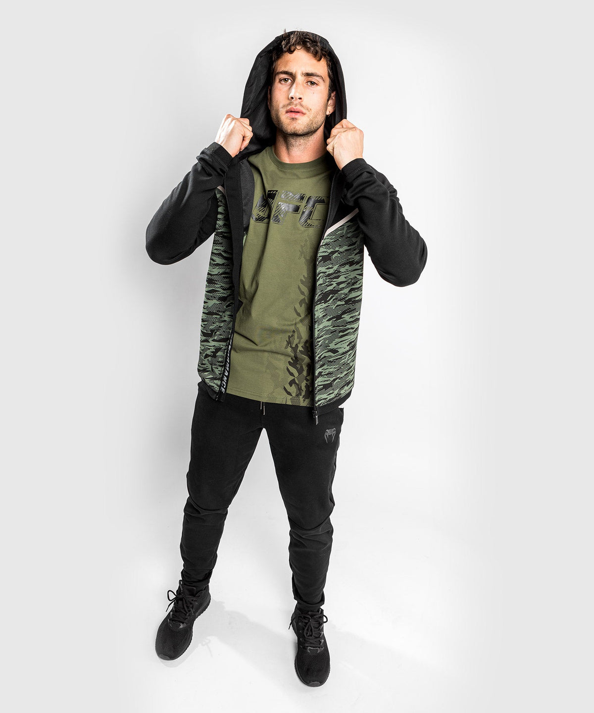 Sweatshirt à Capuche Venum Laser Evo 2.0 - Kaki Camo