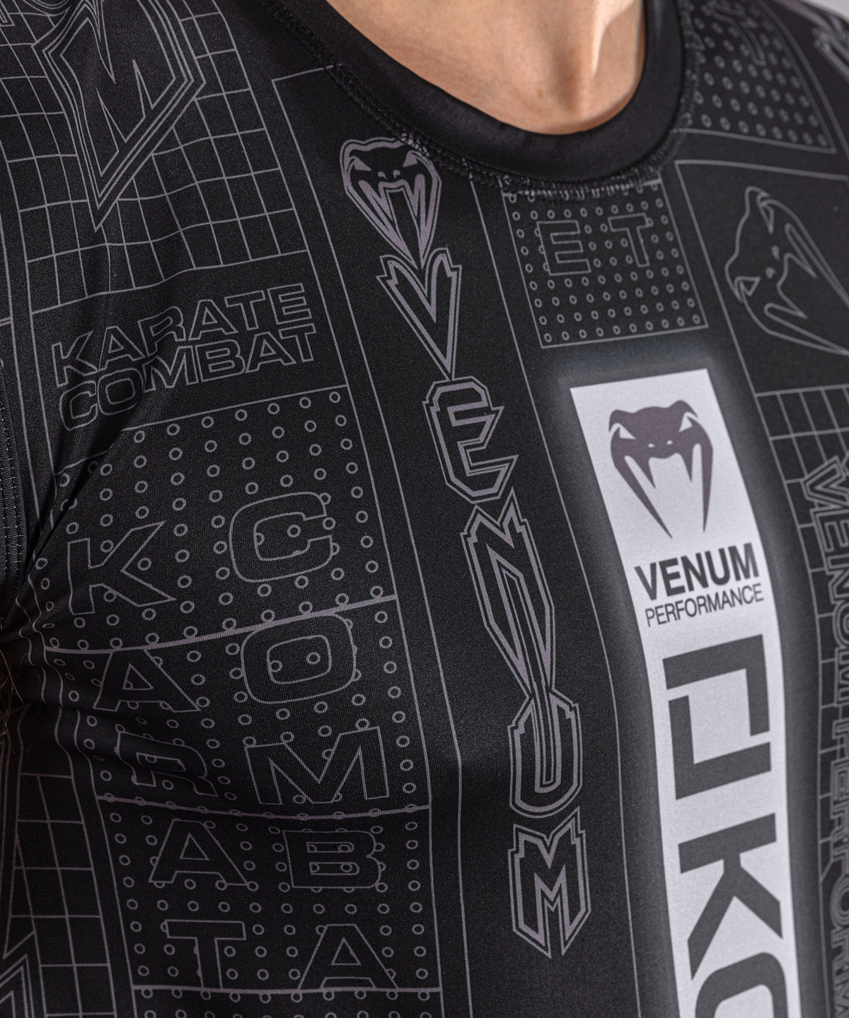Karate Combat by Venum Maglietta Dry Tech Senza Maniche – Nero/Grigio