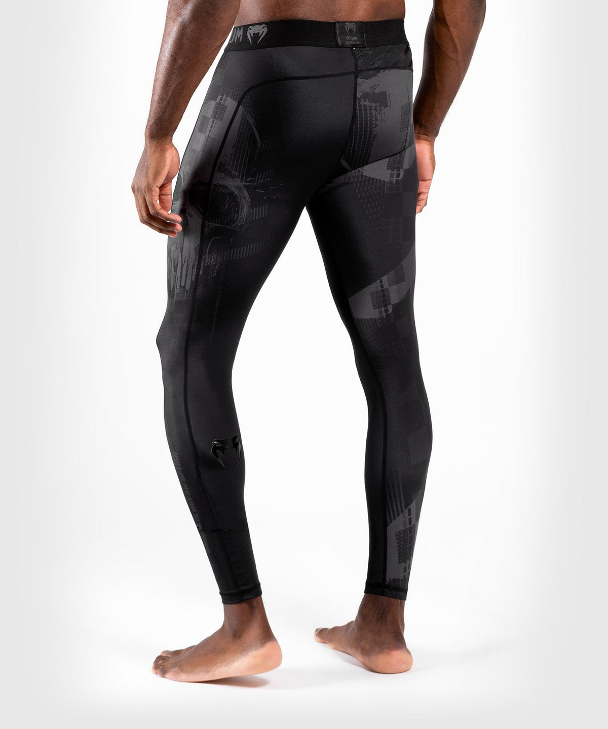 Pantalon de compression Venum Skull - Noir/Noir