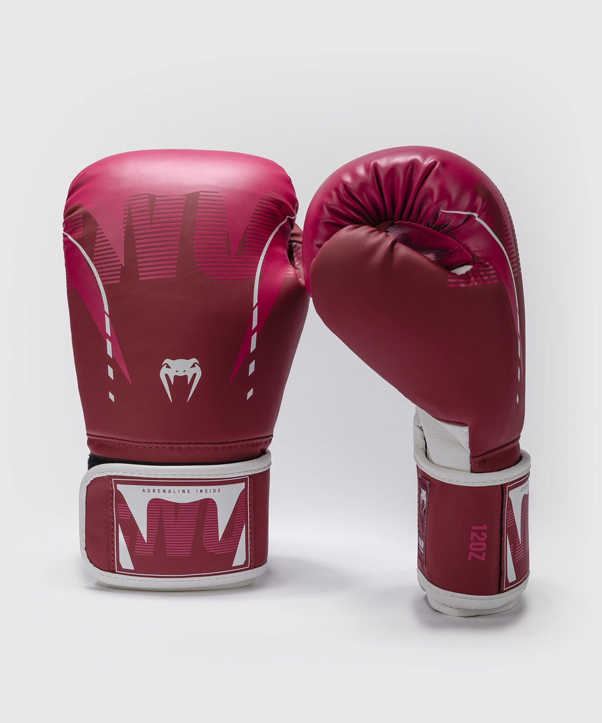 Venum Adrenaline Boxhandschuhe – Burgunderrosa/Pink