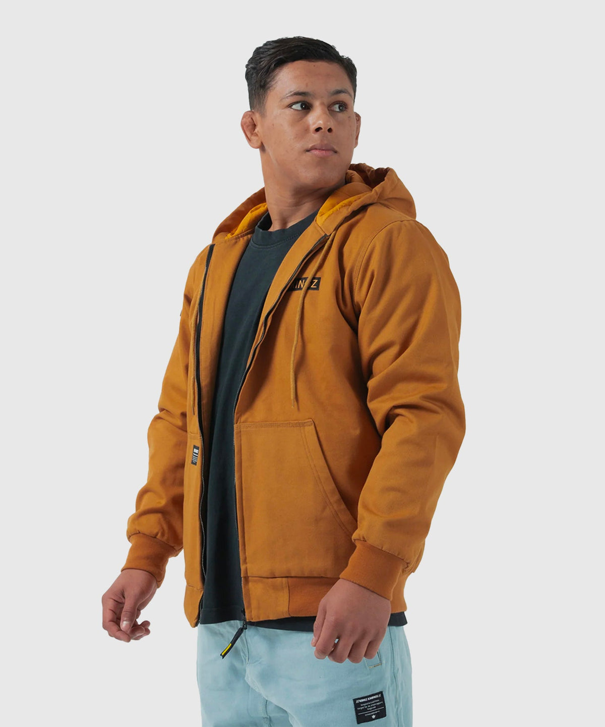 Kingz Canvas Jacket - Brown