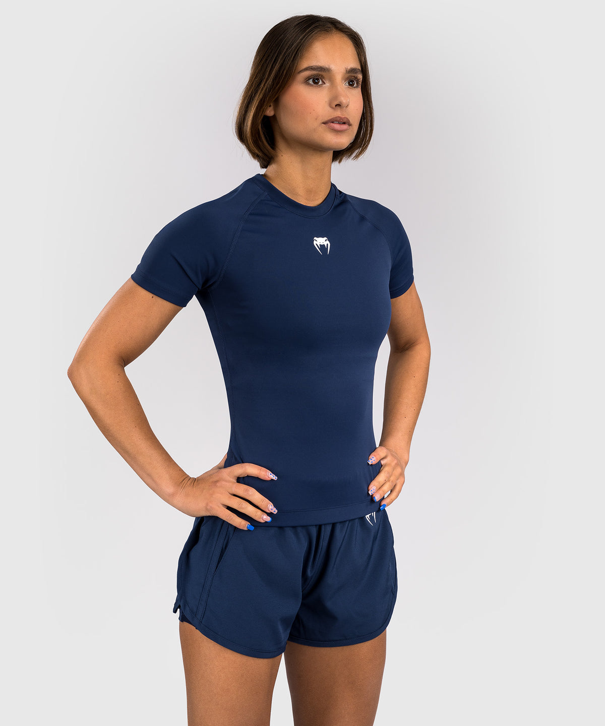 Rashguard à manches courtes pour Femmes Venum Aero XT - Indigo