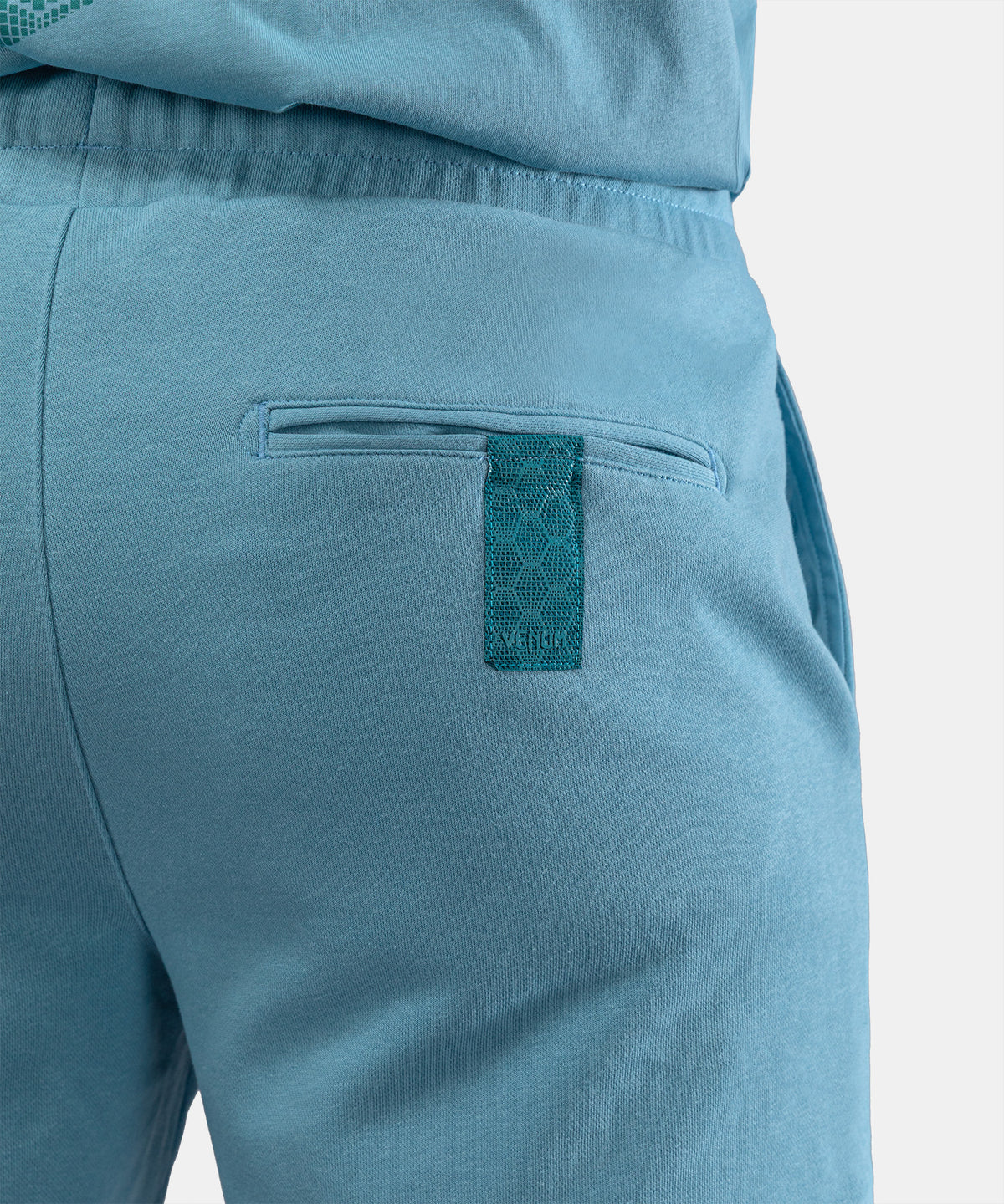 Venum Contender Fleece Shorts aus Baumwolle – Türkis