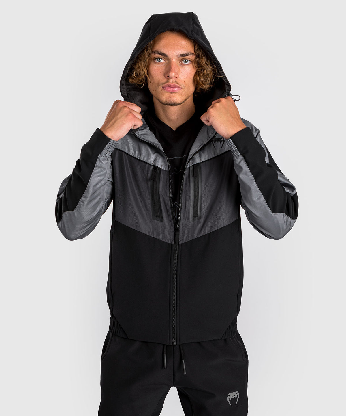 Venum Laser 3.0  Giacca da ginnastica - Nero/Grigio