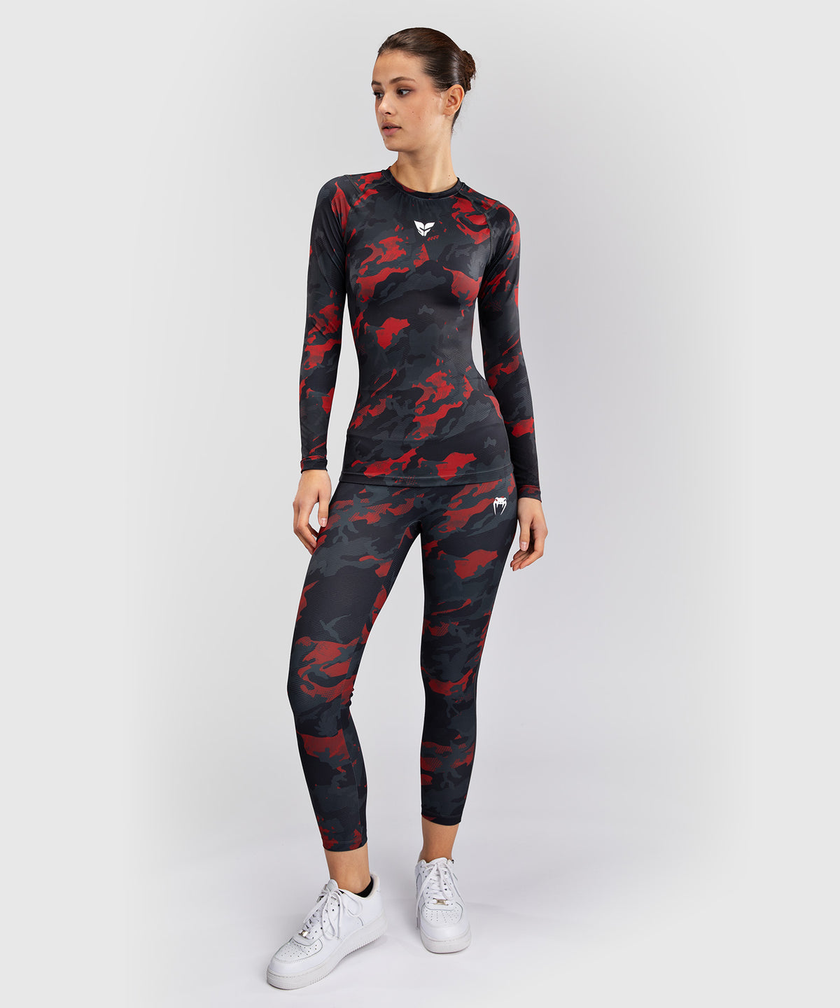 Rashguard pour Femmes Venum x Sophia Rose - Urban Red Camo