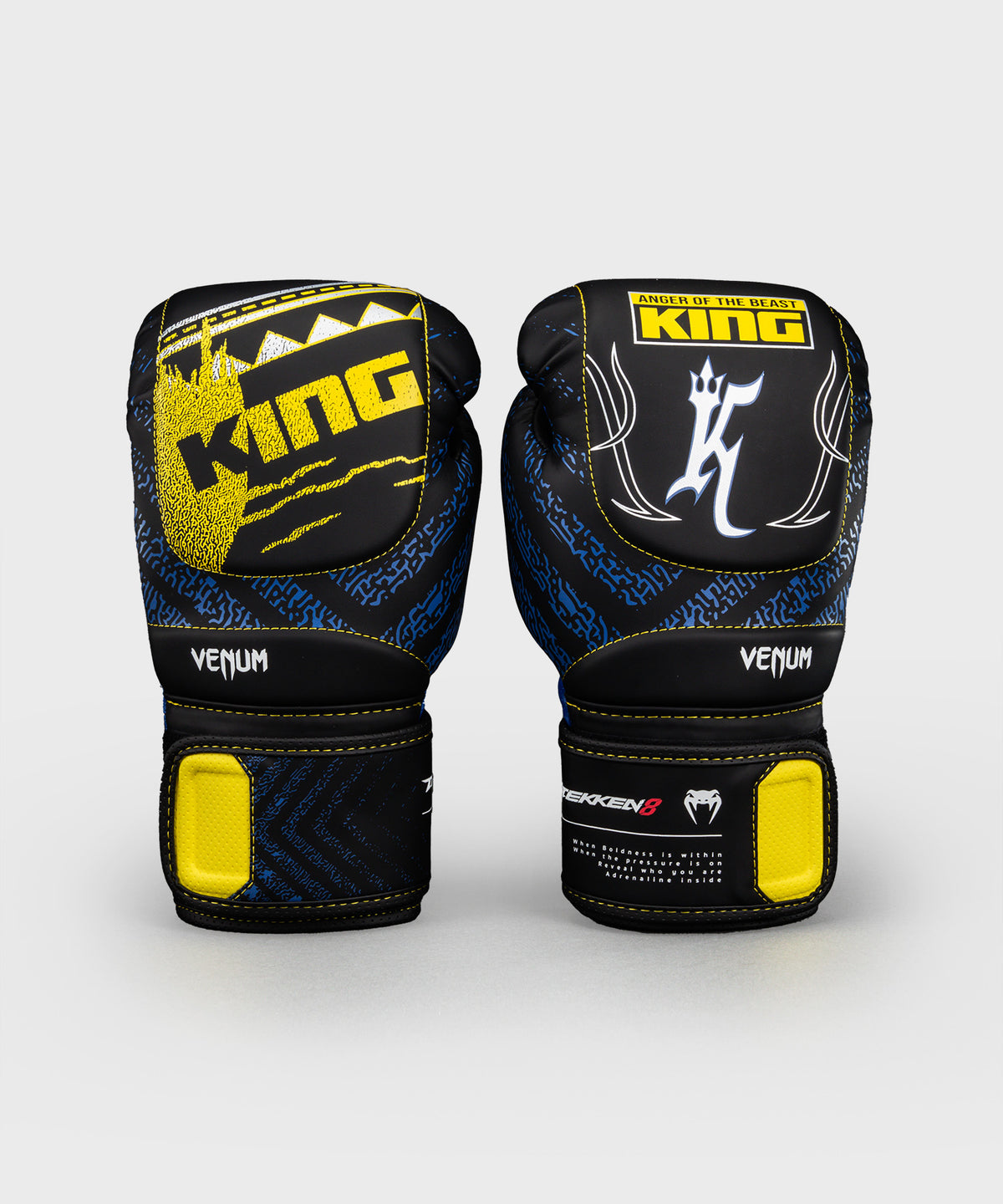Gants de Boxe King Venum x TEKKEN 8 - Noir/Jaune