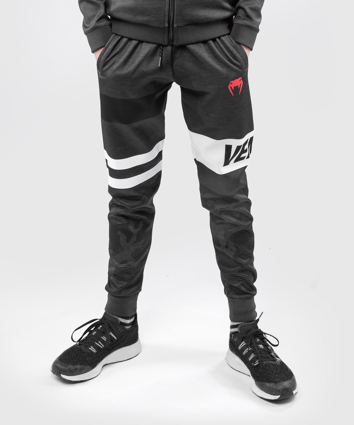 Venum Bandit Jogginghose - Kinder - Schwarz/Grau