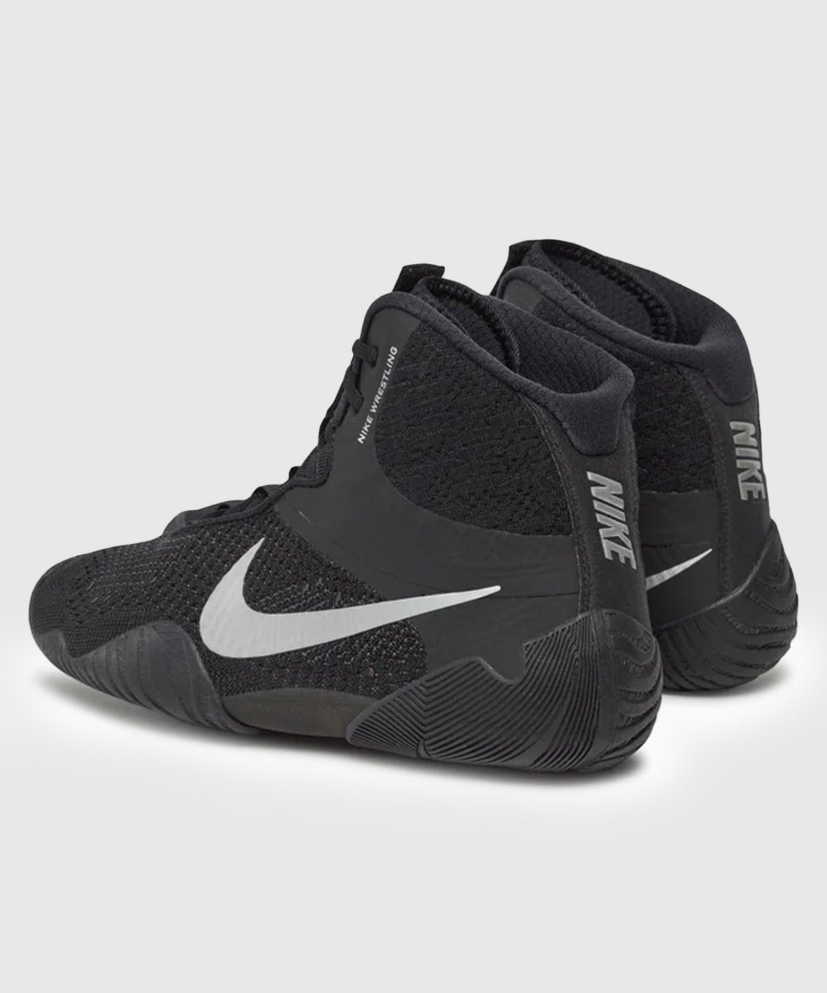Chaussures de Lutte Nike Tawa - Noir/Argent/Blanc