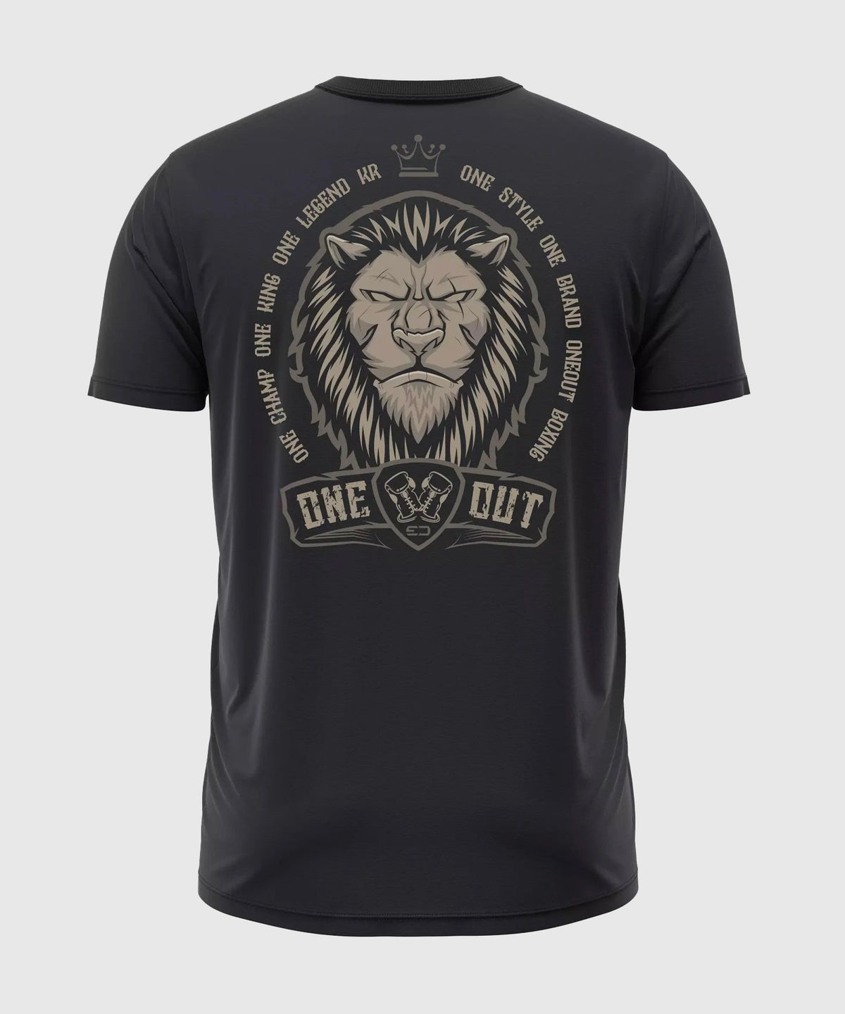 Tee-Shirt Oneout One King One Legend - Noir