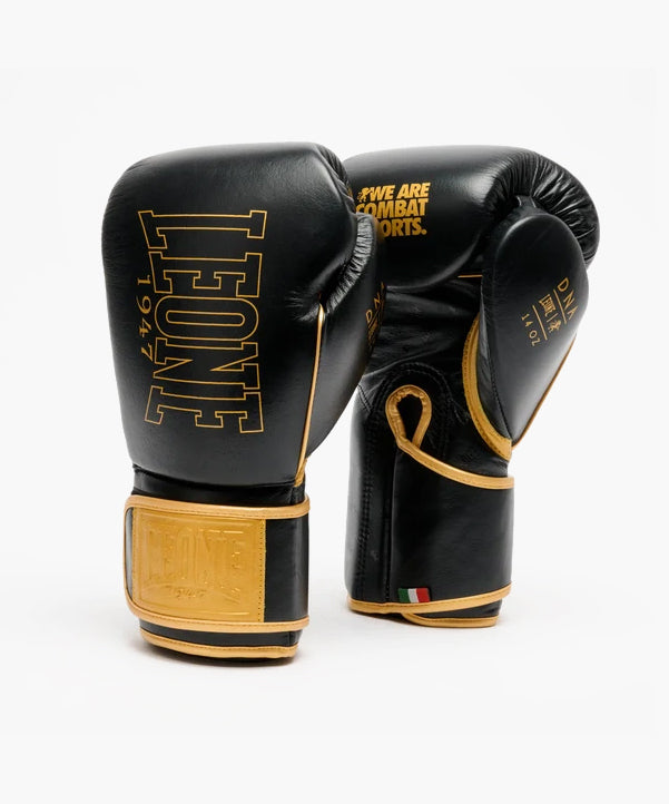 Leone DNA Premium Boxing Gloves – Black