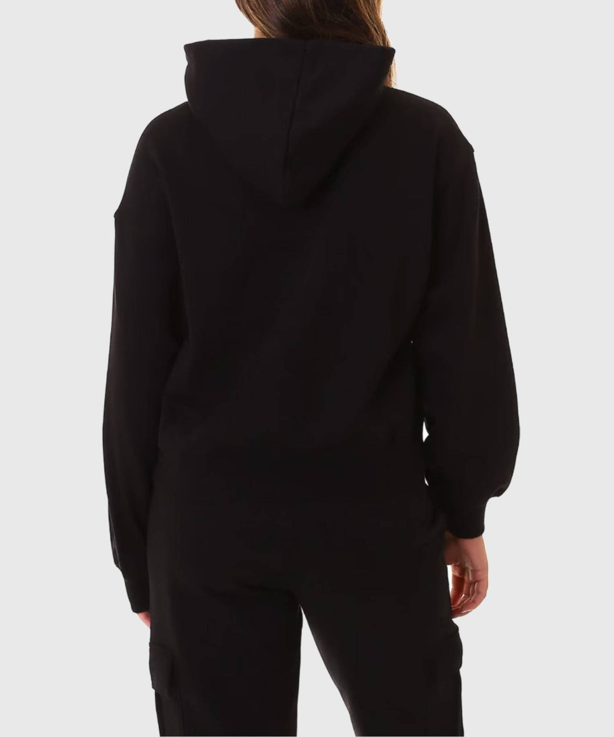 Sweat À Capuche Champion  Femme Hooded - Noir