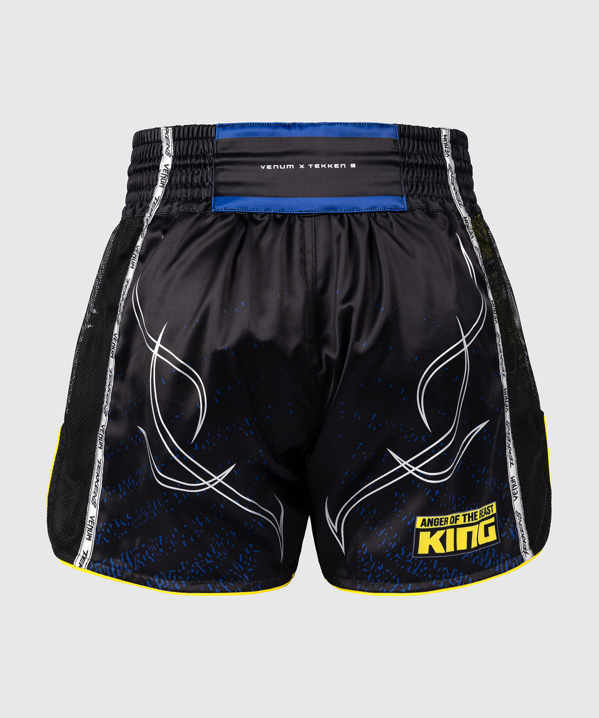 Venum x TEKKEN 8 Short de Muay Thai King - Negro/Amarillo