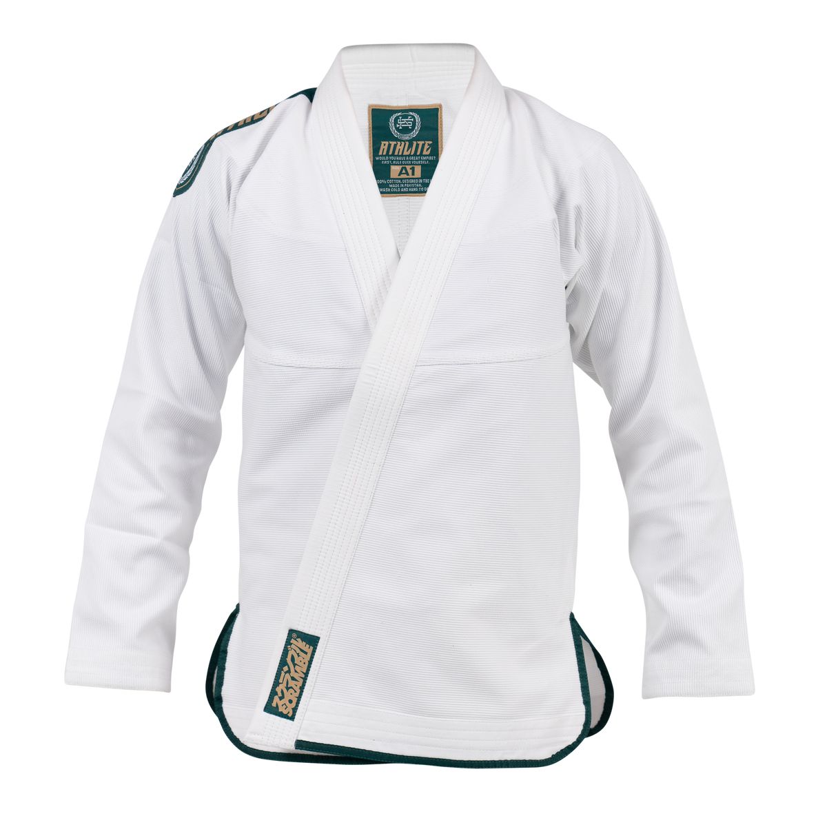 Scramble Athlite V6 Kimono JJB - Bianco