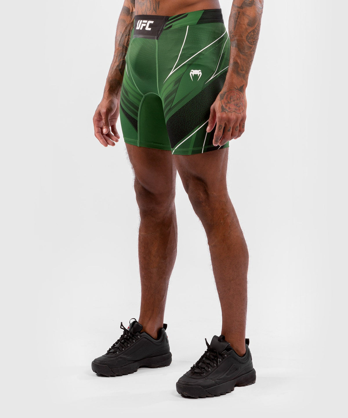 UFC Herren Kompressionsshorts Venum Authentic Fight Night - Long Cut - Grün