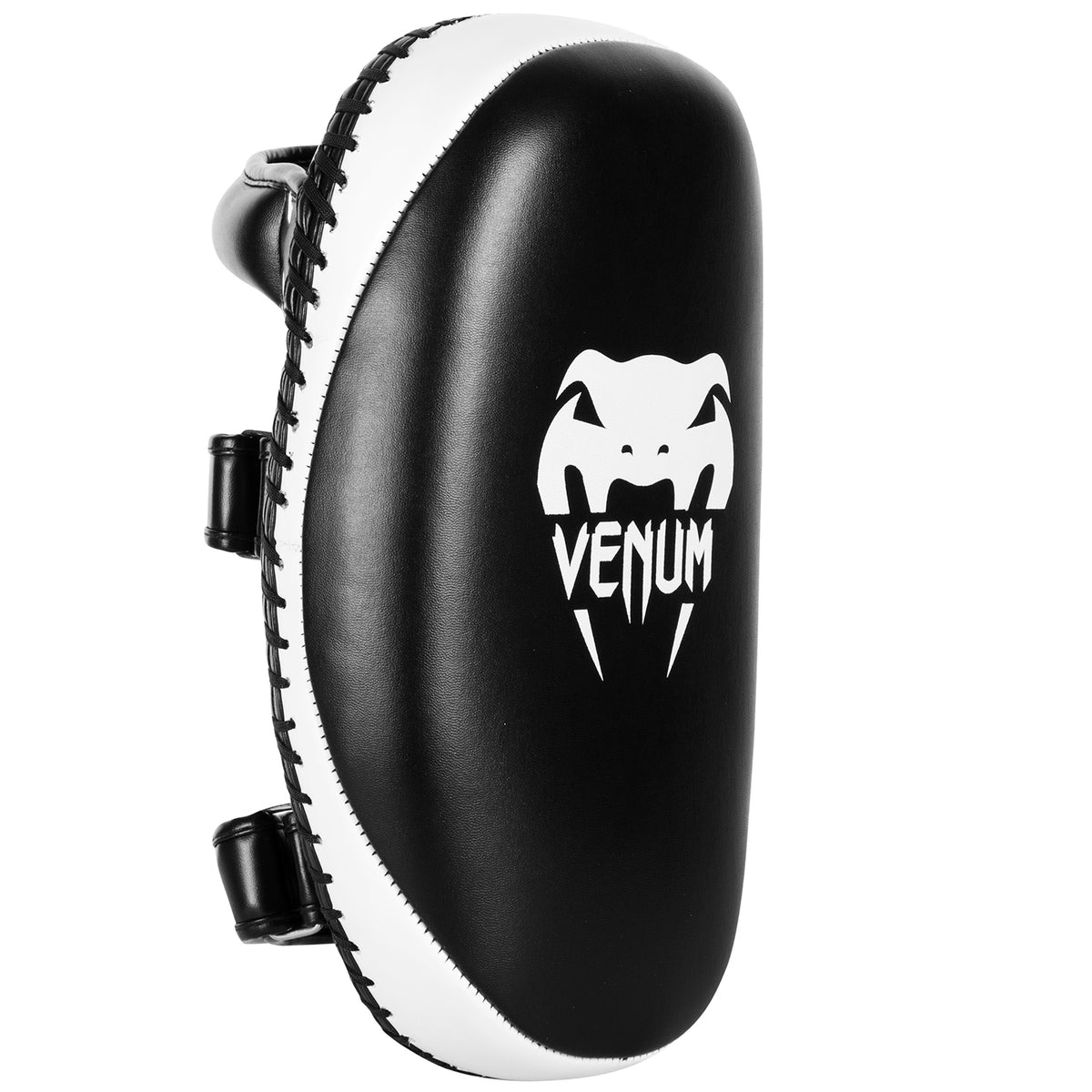Paos de Kick Venum Light – Cuir Skintex – Noir/Blanc glacé (Paire)
