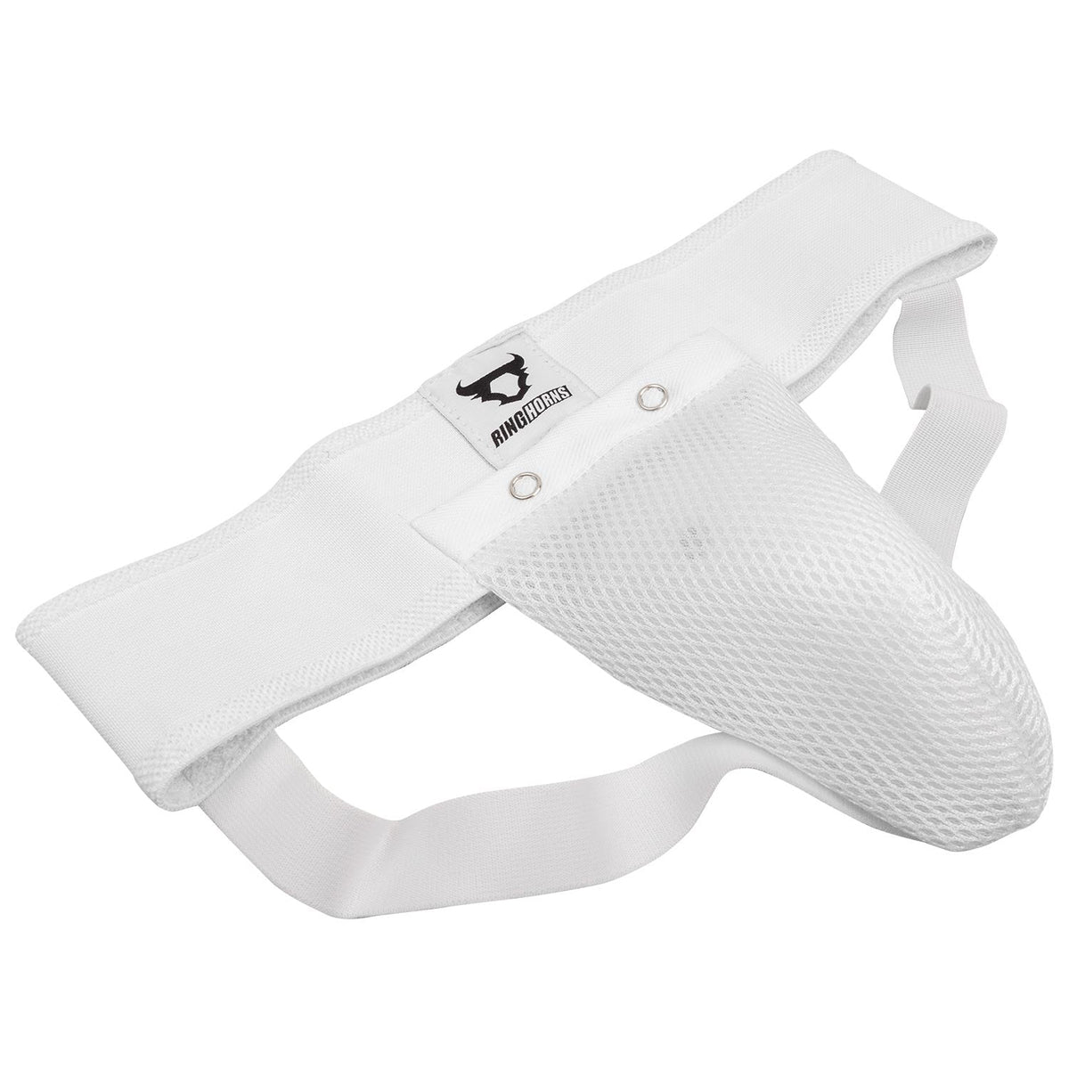 Coquille et porte-coquille Enfant Ringhorns Charger by Venum Kids – Blanc