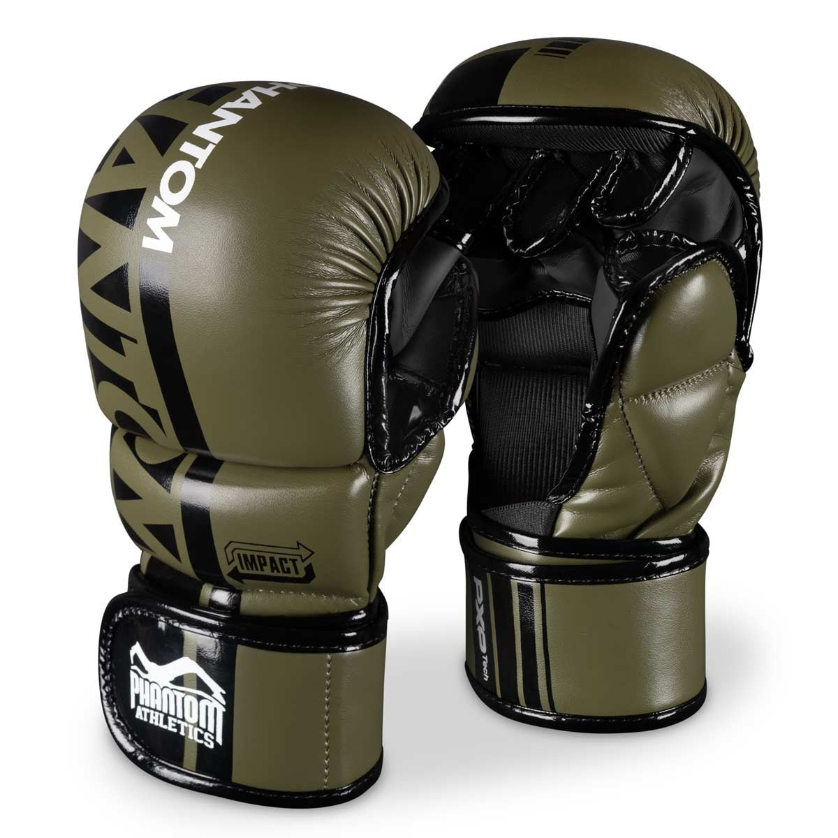 Phantom Athletics Apex MMA-Sparring-Handschuhe - Khaki