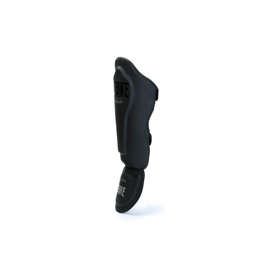 Leone Boxen Black Edition Schienbeinschoner - Schwarz