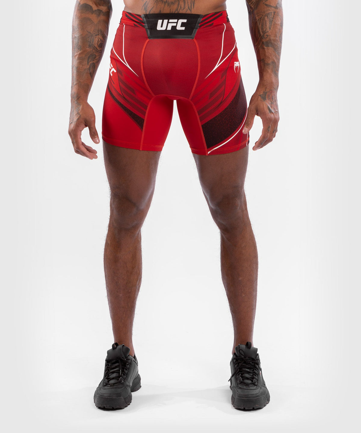 Men's UFC Compression Short Venum Authentic Fight Night - Long Cut - Red