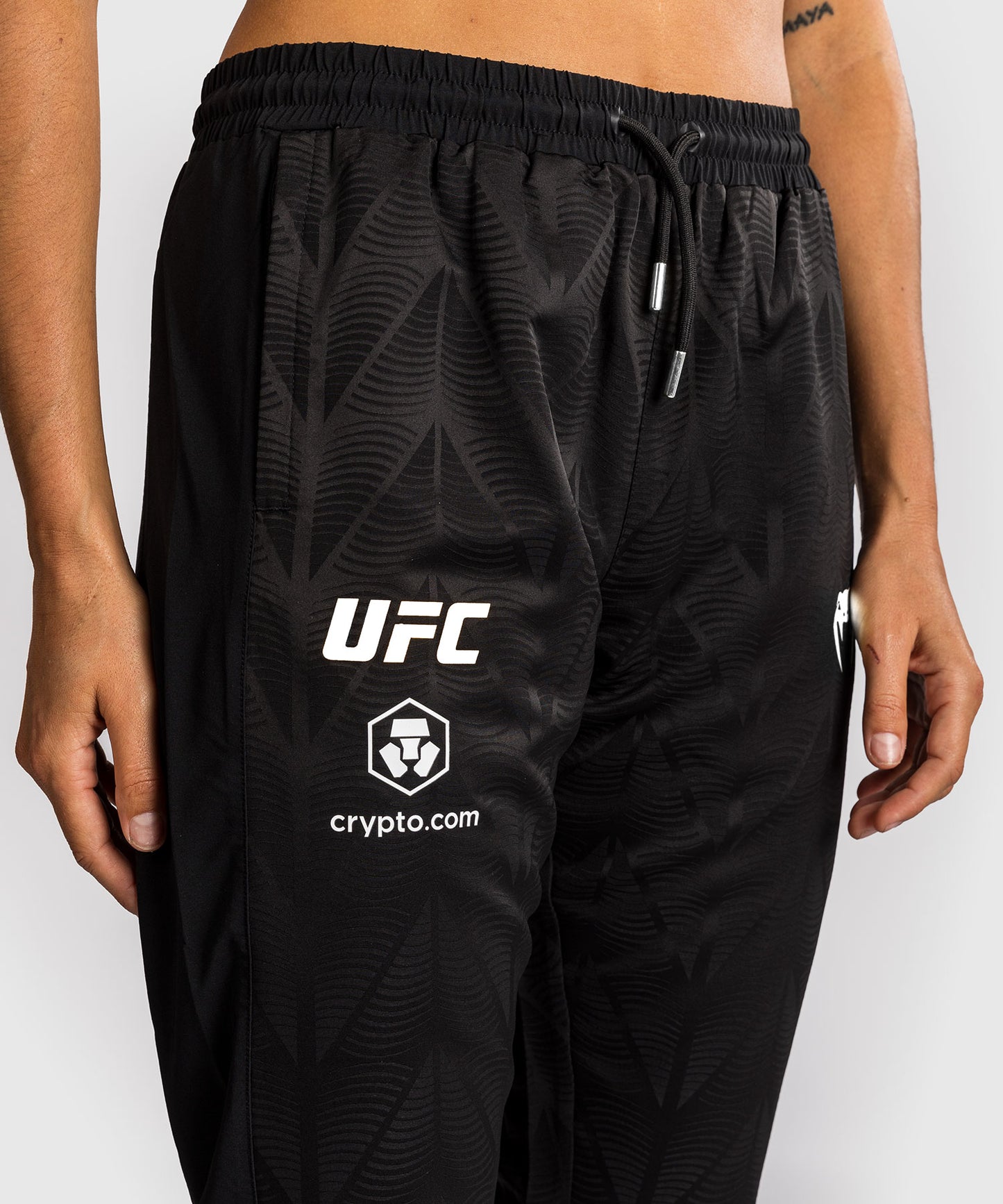Women's UFC Zenith by Venum Black Authentic Fight Night Walkout Pant