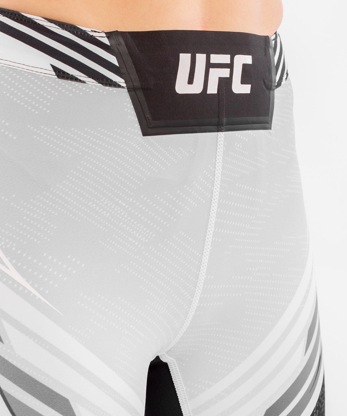 Women's UFC Venum Authentic Fight Night Compression Short - Long Cut - White