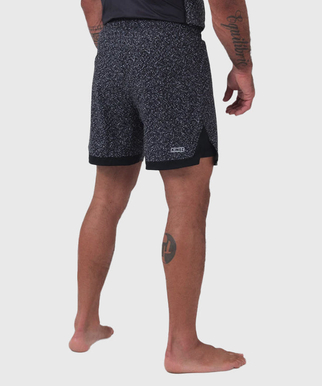 Short de MMA Kingz Hybrid - Noir/Blanc