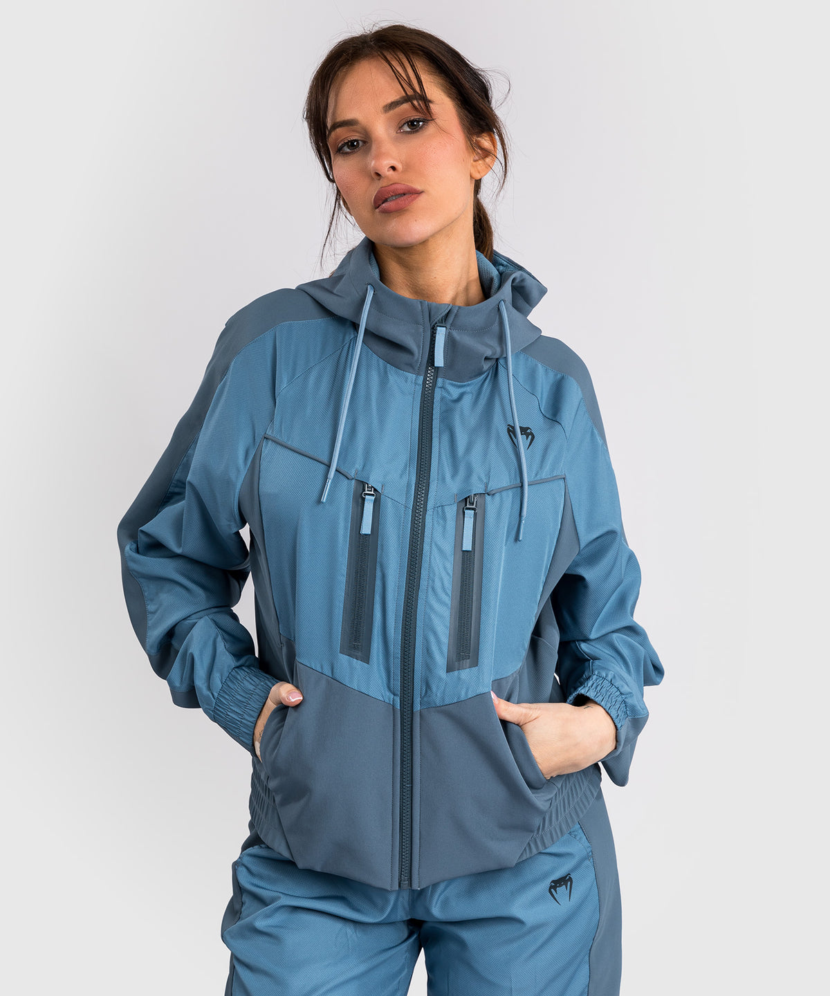 Venum Laser 3.0 Damen-Trainingsjacke - Pazifikblau