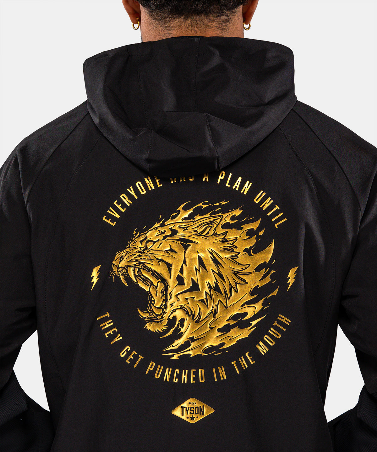 Veste de Survêtement Venum x Mike Tyson Tiger - Noir/Or