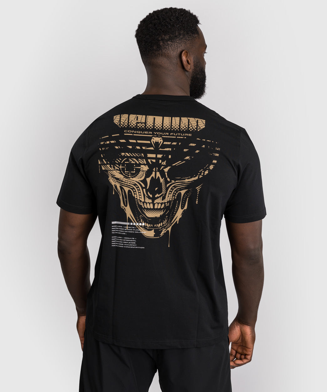 Venum Invader T-Shirt - Schwarz/Sand