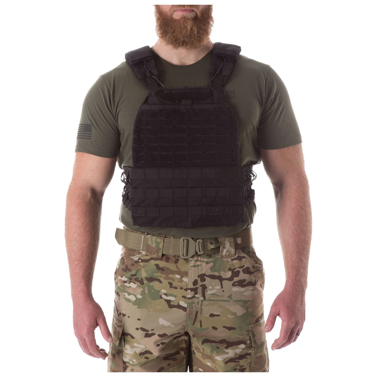 5.11 Tactical TacTec Gewichtsweste mit Plattenträger – Schwarz